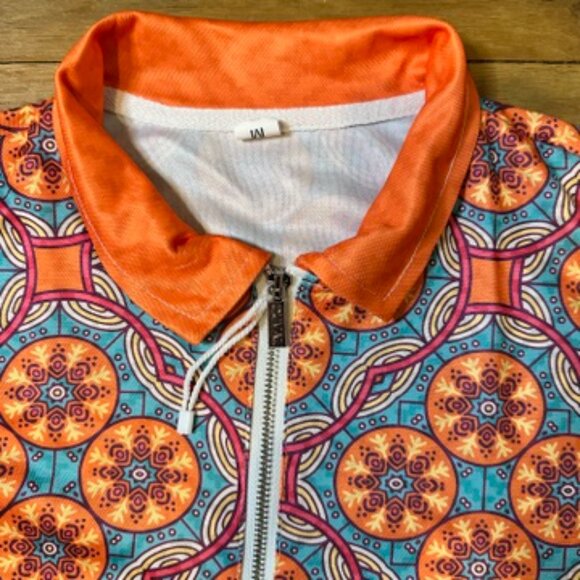 Duval Suit Set Size Medium Azure Polo Shirt And Shorts Co-Ord - Picture 6 of 11